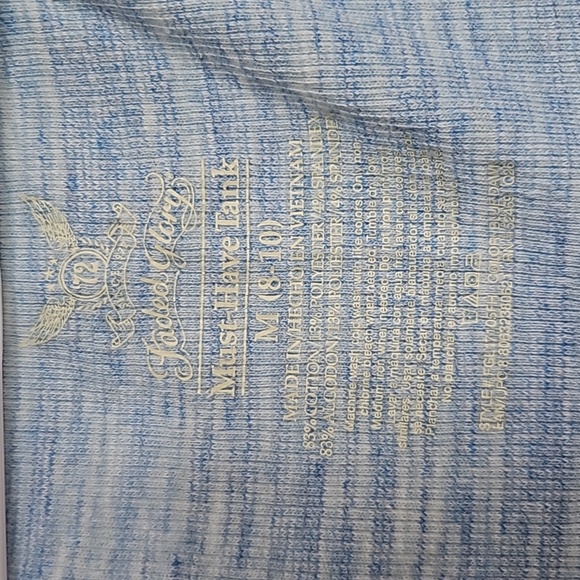 Faded Glory Size Medium 8-10 Tank - Picture 2 of 2